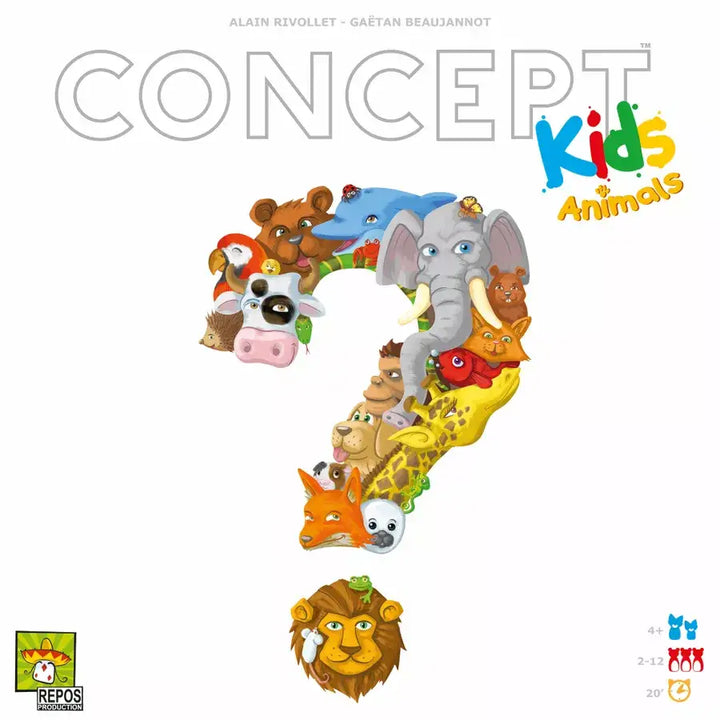 Concept Kids: Animals (EN) - Repos Production - Board Games