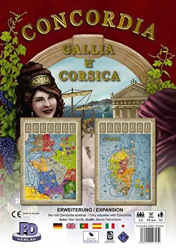 Concordia: Gallia/Corsica (DE/EN) - PD-Verlag - Board Games