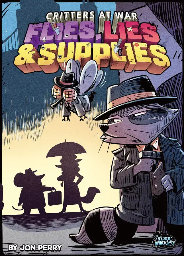 Critters at War: Flies Lies & Supplies (EN) - Arcane Wonders - Board Games