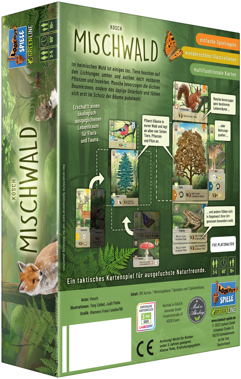 Mischwald (DE) - Lookout Spiele - Board Games