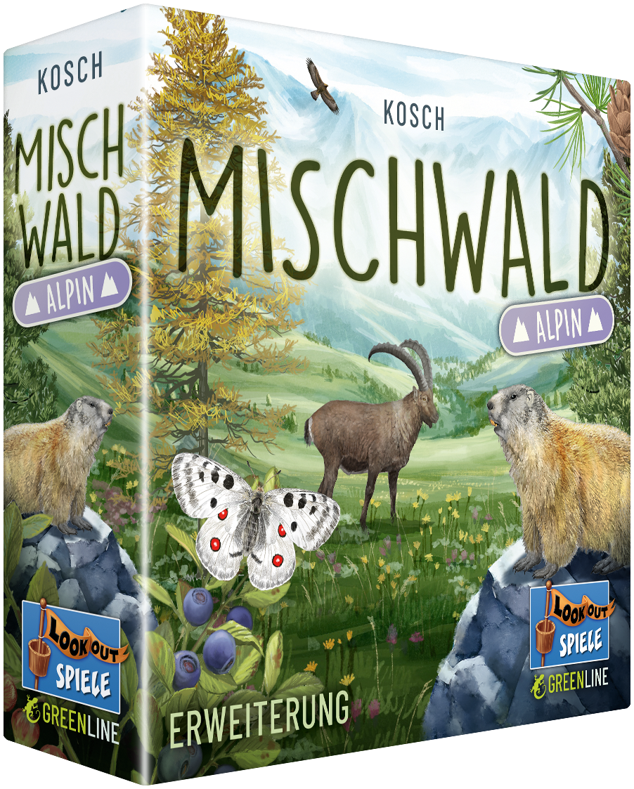 Mischwald: Alpin (DE) - Lookout Spiele - Board Games