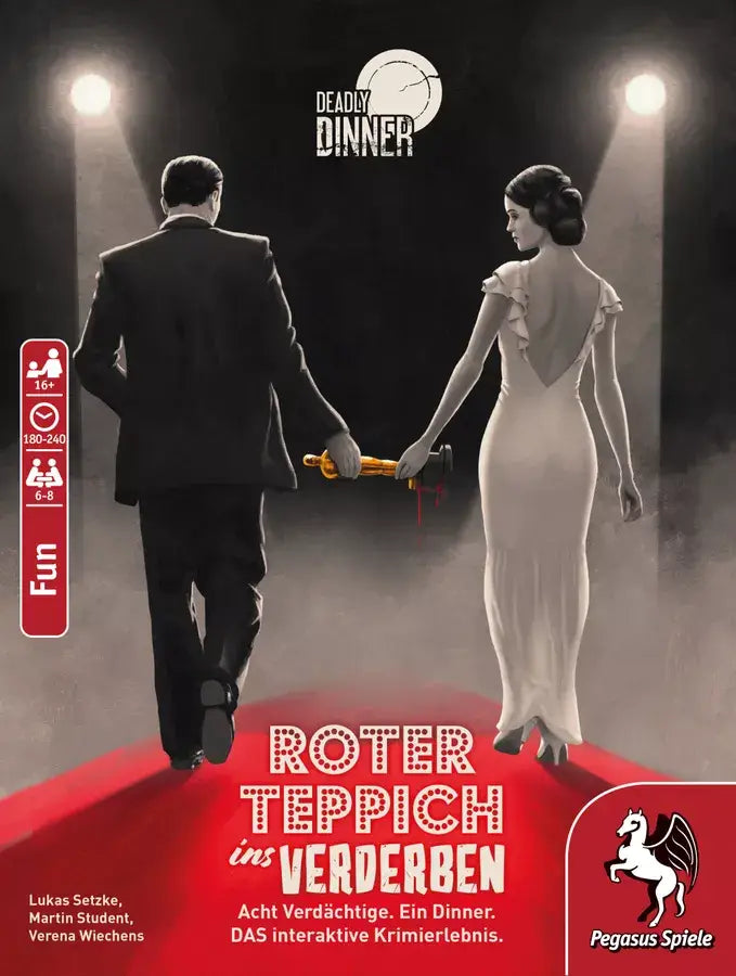 Deadly Dinner: Die letzte Rose / Killing Woodstock / Roter Teppich ins Verderben Bundle (DE) - Pegasus Spiele - Board