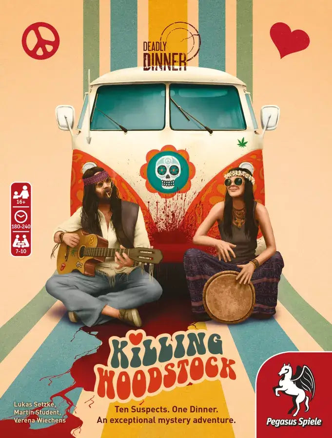 Deadly Dinner: Killing Woodstock (EN) - Pegasus Spiele - Board Games