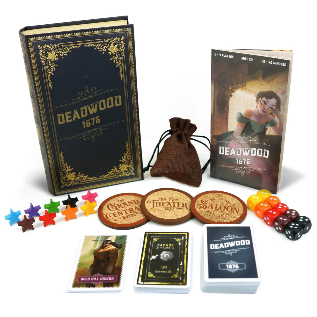 Deadwood 1876 (EN) - Facade Games - Board Games