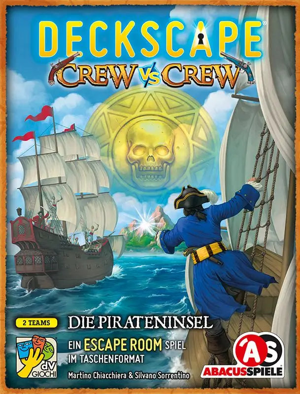 Deckscape: Crew vs Crew - Die Pirateninsel (DE) - Abacus Spiele - Board Games