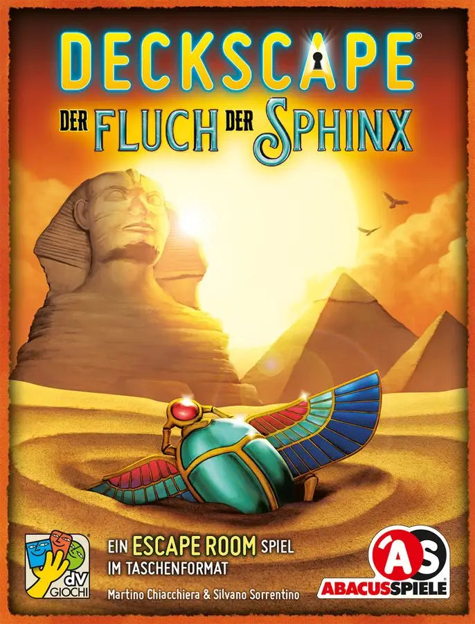 Deckscape: Der Fluch der Sphinx (DE) - Abacus Spiele - Board Games