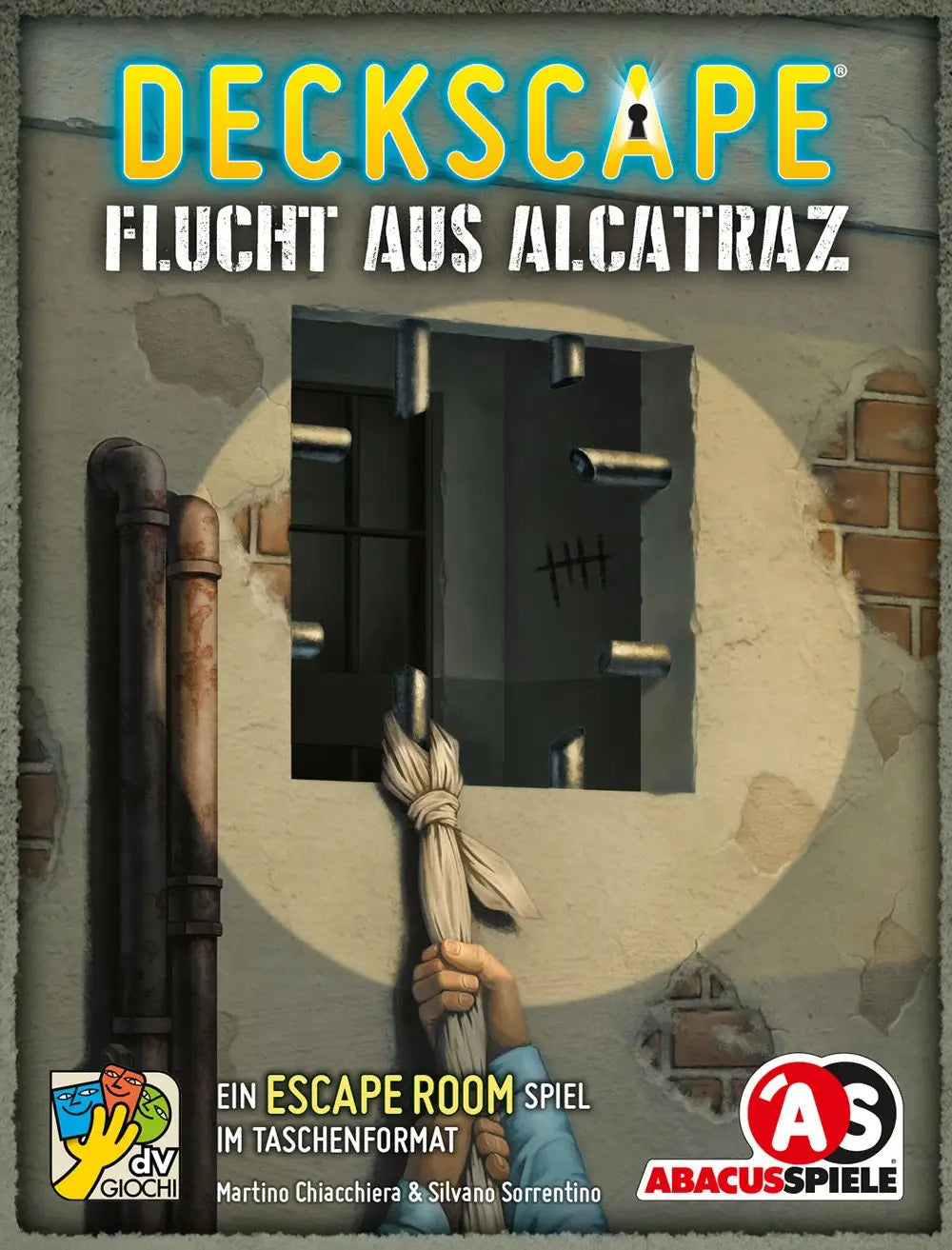 Deckscape: Flucht aus Alcatraz (DE) - Abacus Spiele - Board Games