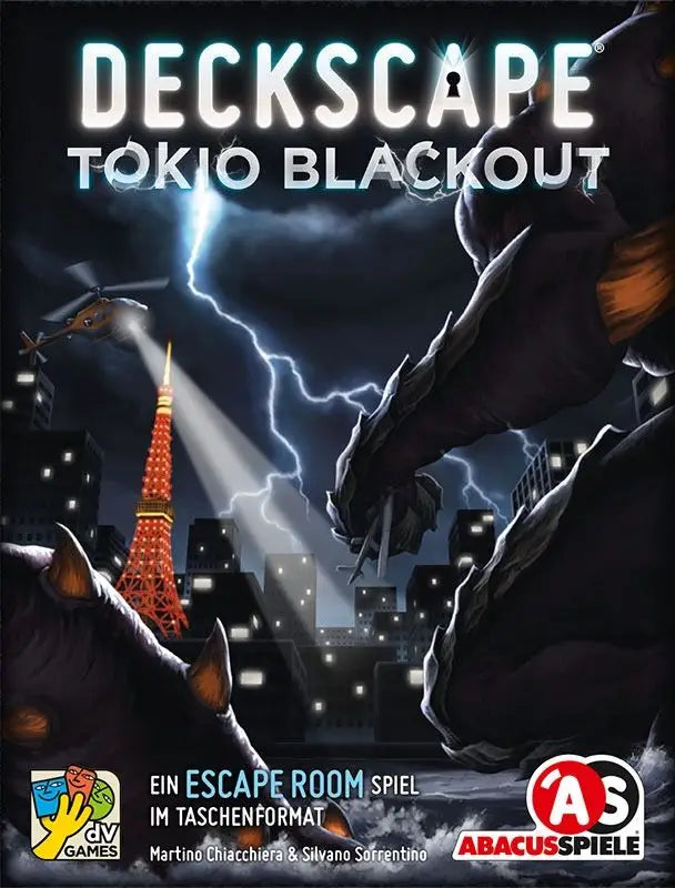 Deckscape: Tokio Blackout (DE) - Abacus Spiele - Board Games