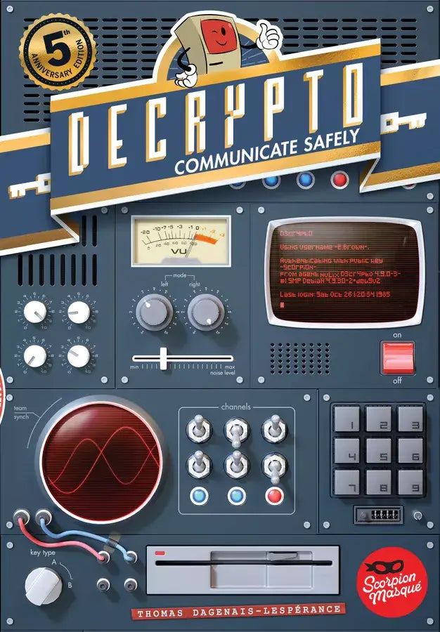 Decrypto: 5th Anniversary Special Edition (EN) - Le Scorpion Masqué - Board Games