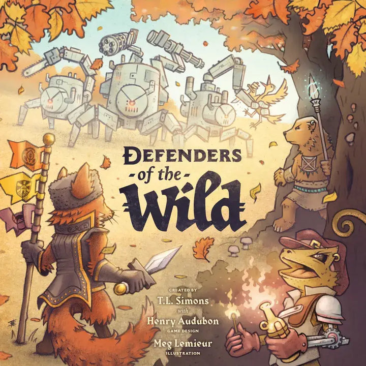 Defenders of the Wild (EN) - Outlandish Games - Board Games