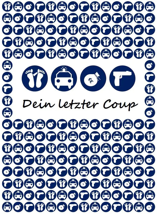 Dein letzter Coup Krimi-Dinner Spiel für 4 Personen (DE) - Parameter B - Board Games