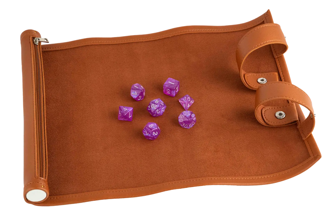 Dice Rolling Scroll: Leather - FanRoll - Accessories