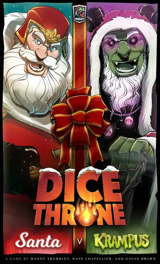 Dice Throne - Santa vs Krampus (EN) - Roxley Games - Board Games