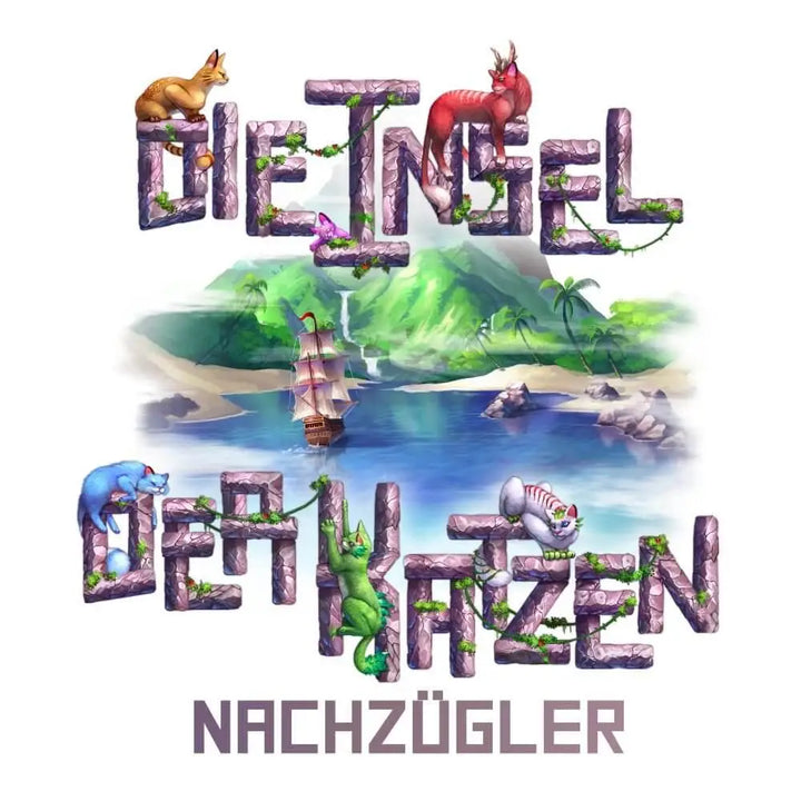 Die Insel der Katzen Basisspiel Kickstarter Pack und Nachzügler Erweiterung Bundle (DE) - Skellig Games - Board Games