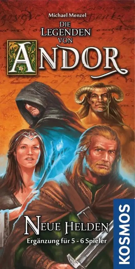 Die Legenden von Andor: Neue Helden - Ergänzung für 5-6 Spieler (DE) - Kosmos - Board Games