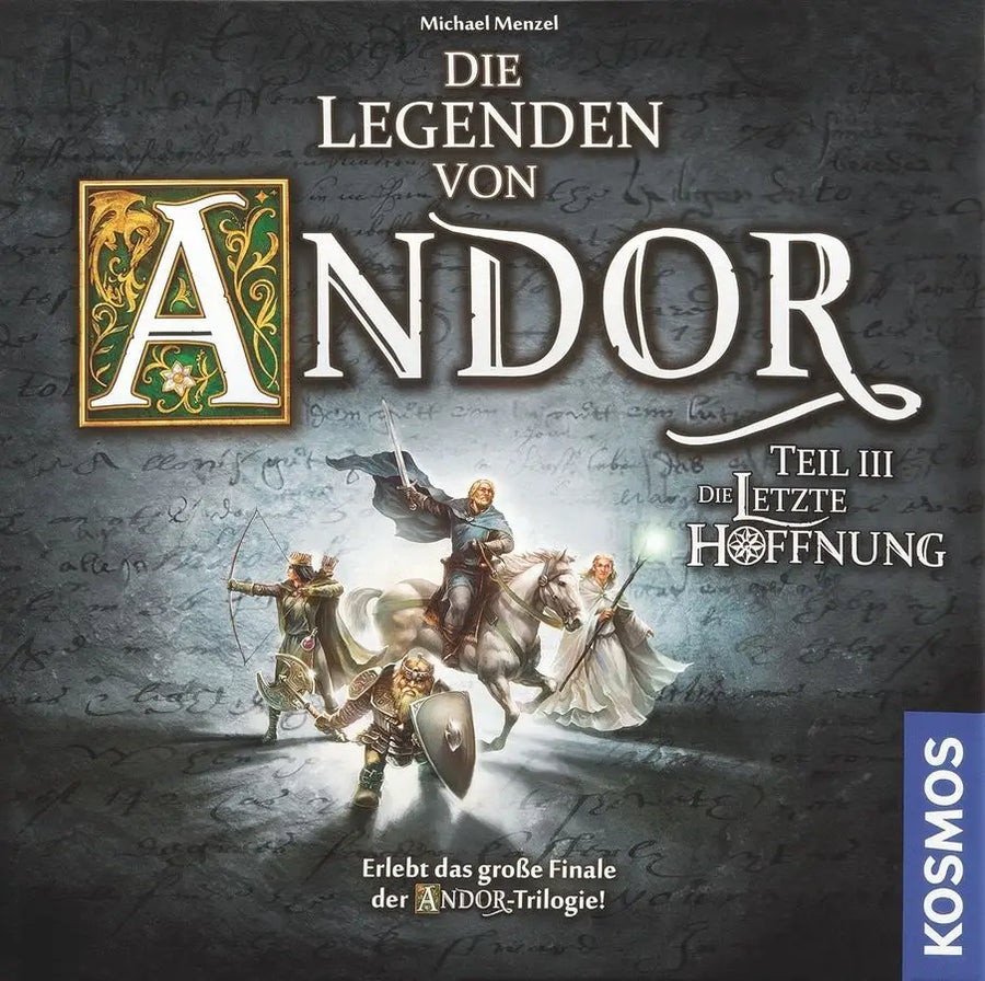 Die Legenden von Andor: Teil III - Die letzte Hoffnung (DE) - Kosmos - Board Games