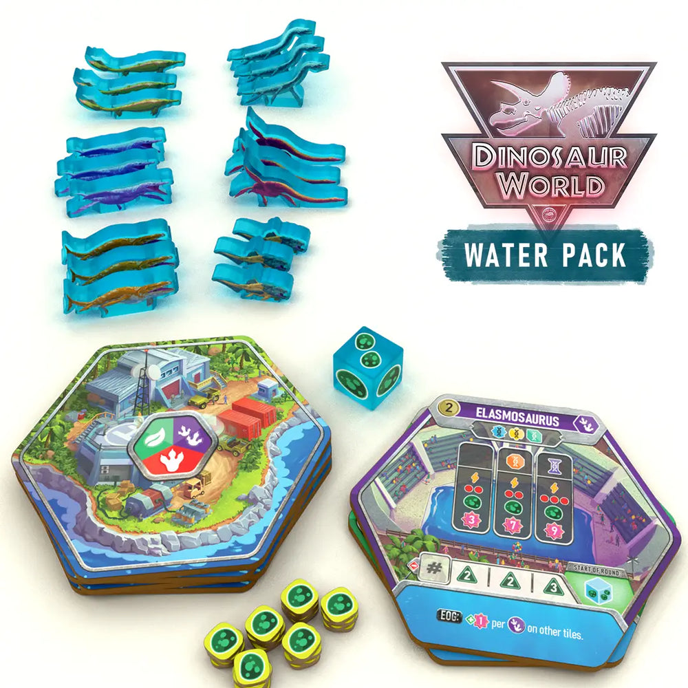 Dinosaur World: Water Pack Kickstarter Edition (EN) - Pandasaurus Games - Board Games