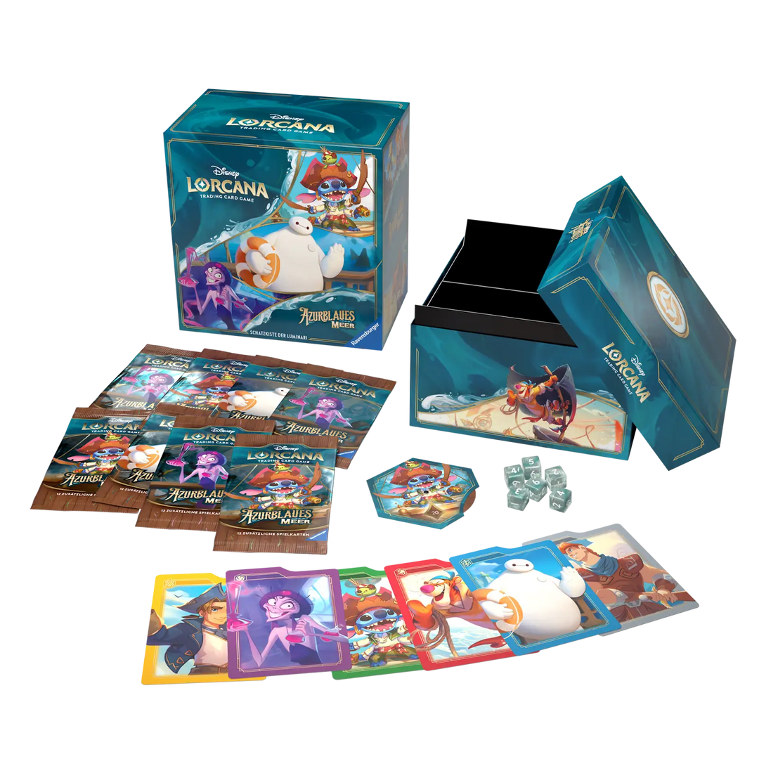 Disney Lorcana: Azurblaues Meer - Illumineers Trove (DE) - Ravensburger - Card Games