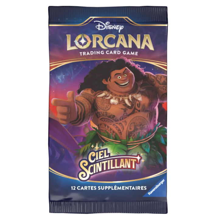 Disney Lorcana: Ciel Scintillant - Booster Display (24 Booster) (FR) - Ravensburger - Card Games