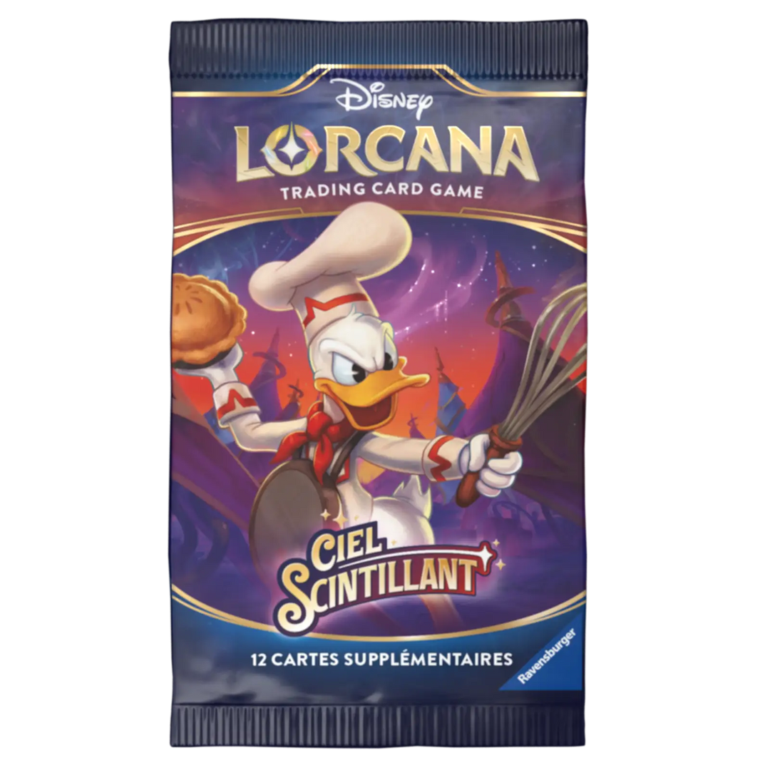 Disney Lorcana: Ciel Scintillant - Booster Display (24 Booster) (FR) - Ravensburger - Card Games