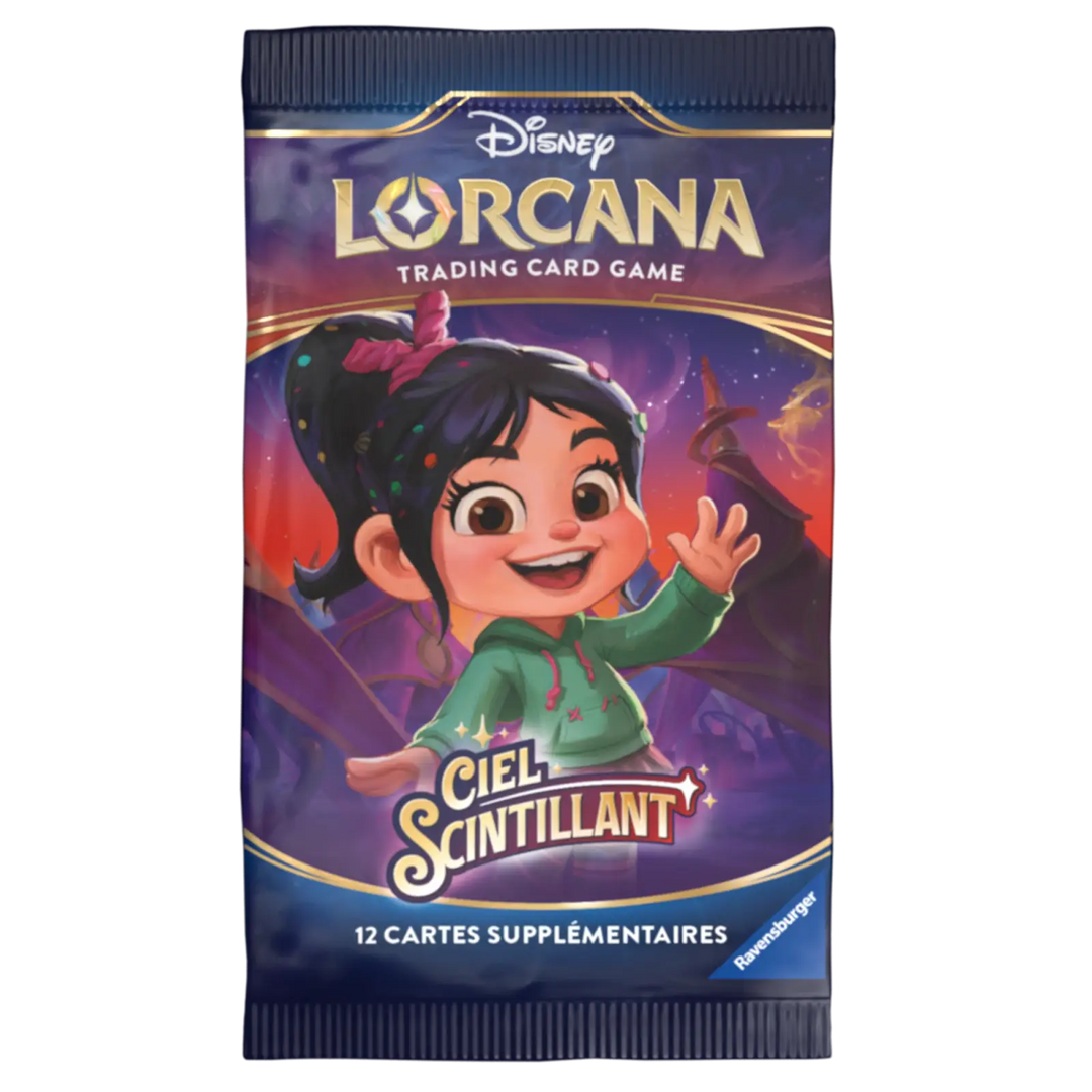 Disney Lorcana: Ciel Scintillant - Booster Display (24 Booster) (FR) - Ravensburger - Card Games