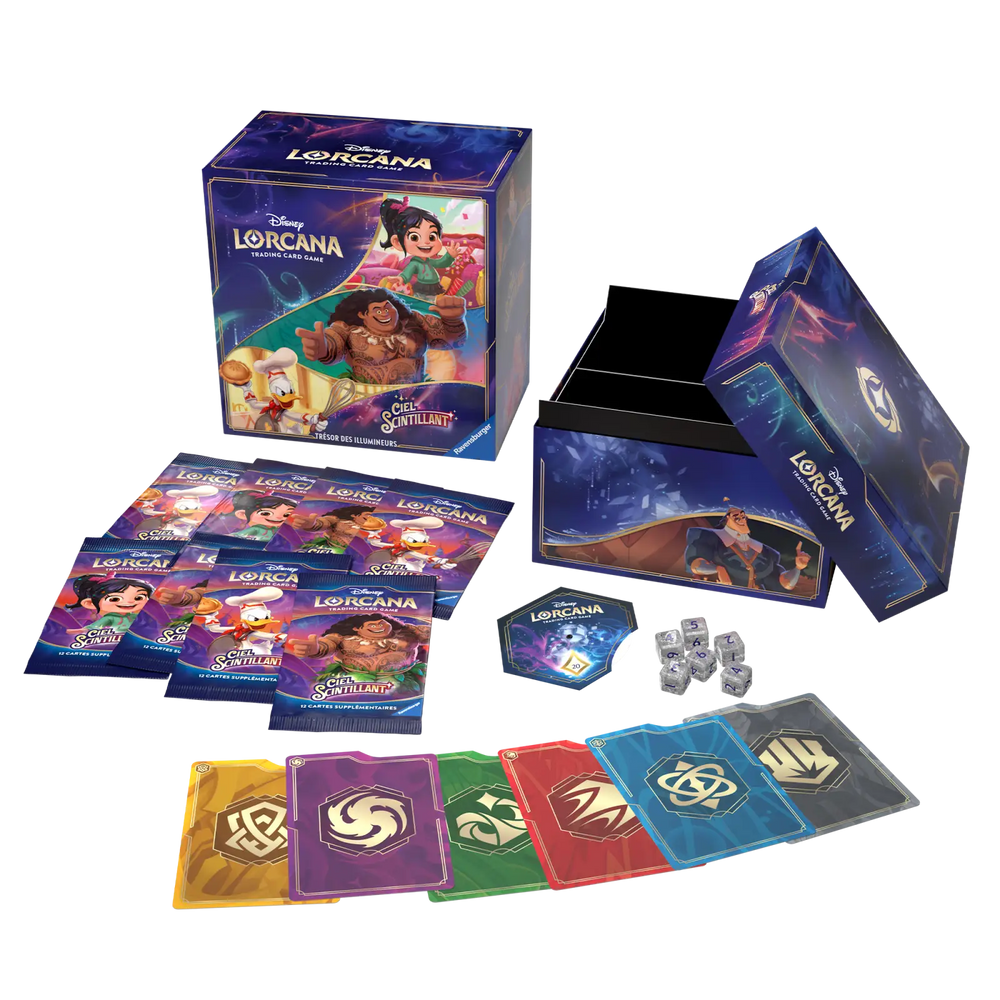 Disney Lorcana: Ciel Scintillant - Illumineers Trove (FR) - Ravensburger - Card Games