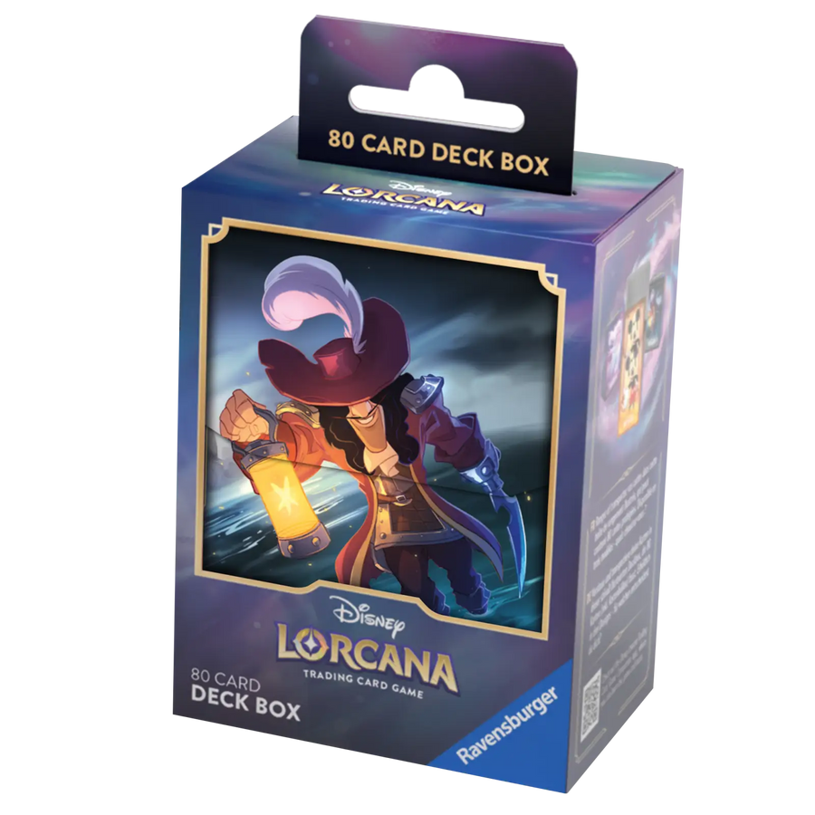 Disney Lorcana: Deck Box - Hook - Ravensburger - Card Games