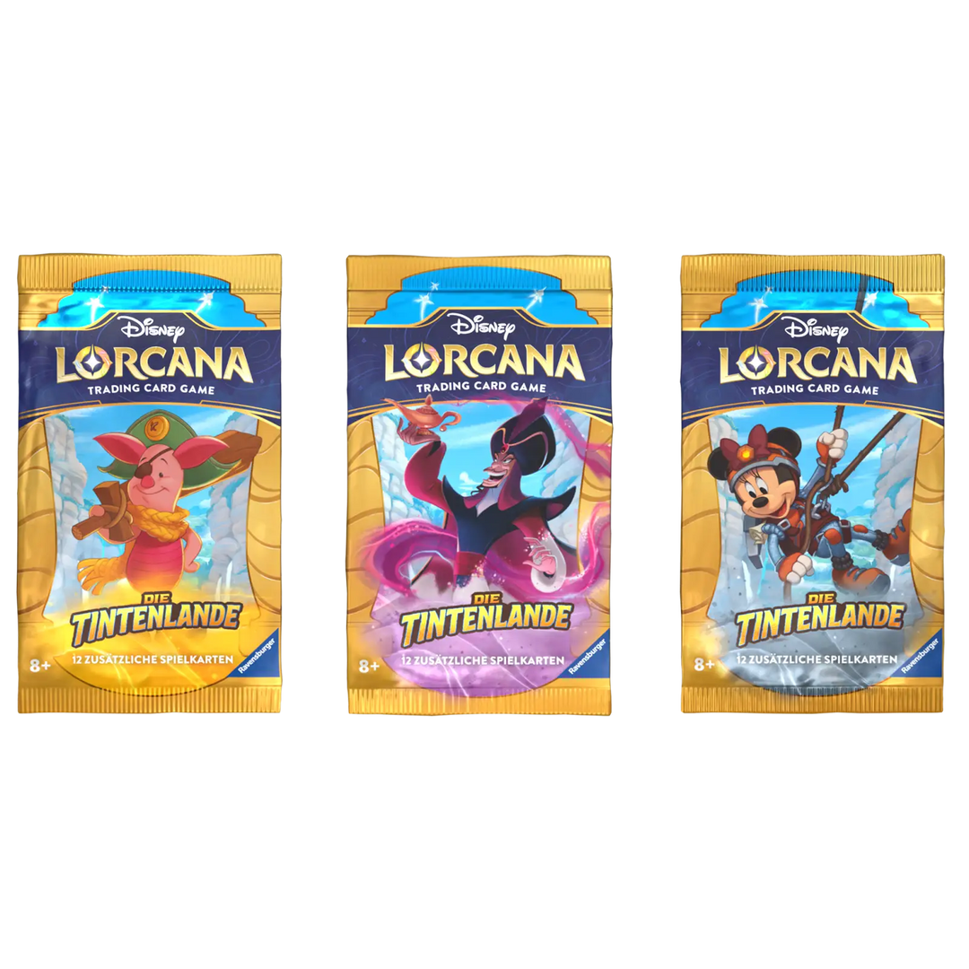 Disney Lorcana: Die Tintenlande - Booster Display (24 Booster) (DE) - Ravensburger - Card Games