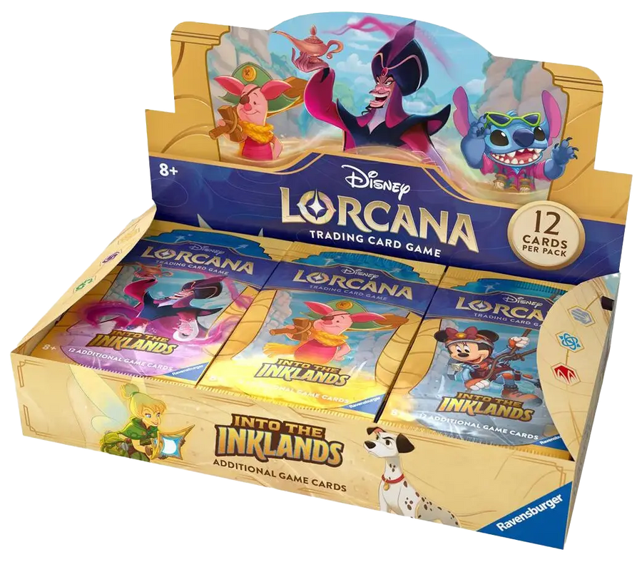 Disney Lorcana: Into the Inklands - Booster Display (24 Booster) (EN) - Ravensburger - Card Games