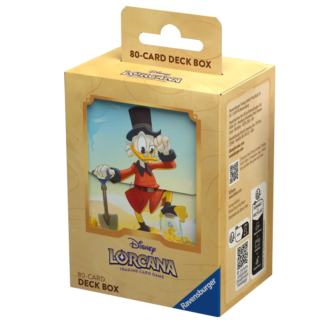 Disney Lorcana: Into the Inklands - Deck Box - Scrooge - Ravensburger - Card Games