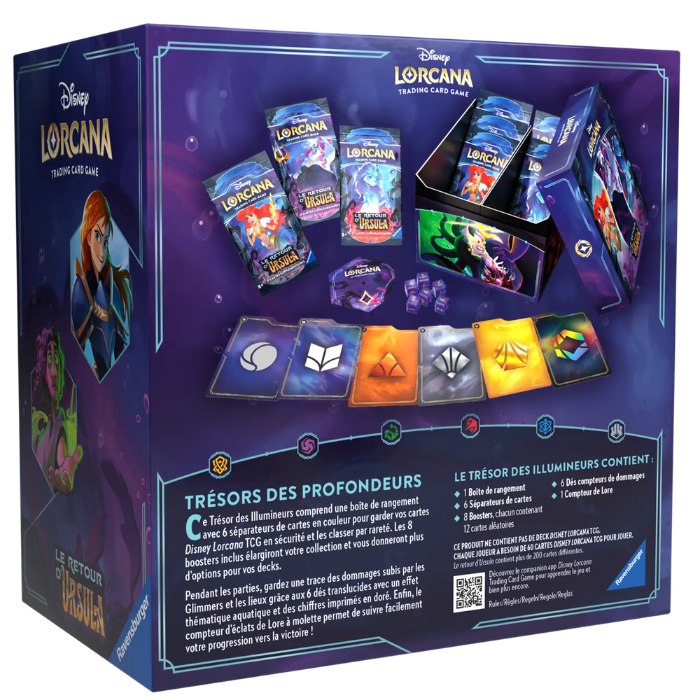 Disney Lorcana: Le Retour d’Ursula - Illumineers Trove (FR) - Ravensburger - Card Games