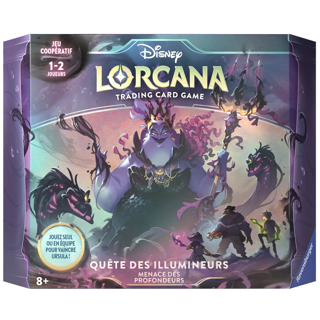 Disney Lorcana: Le Retour d’Ursula - Quête des Illumineurs: Menace des Profondeurs (FR) - Ravensburger - Card Games