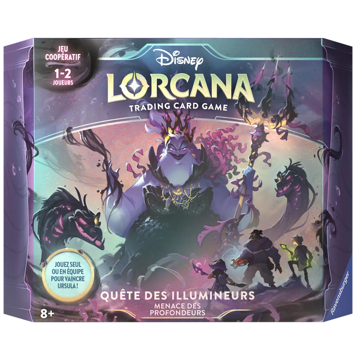 Disney Lorcana: Le Retour d’Ursula - Quête des Illumineurs: Menace des Profondeurs (FR) - Ravensburger - Card Games