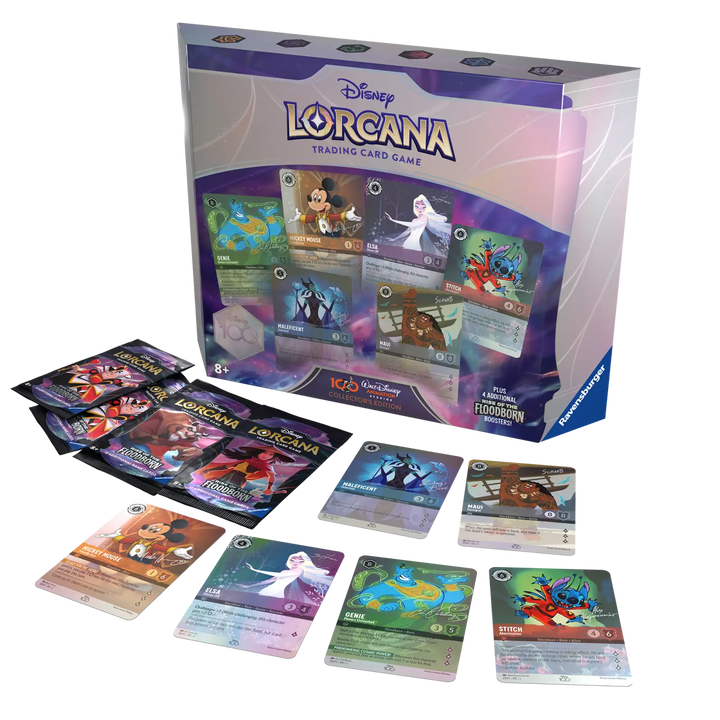 Disney Lorcana: Rise of the Floodborn - Disney100 Collectors Edition Gift Set (EN) - Ravensburger - Card Games