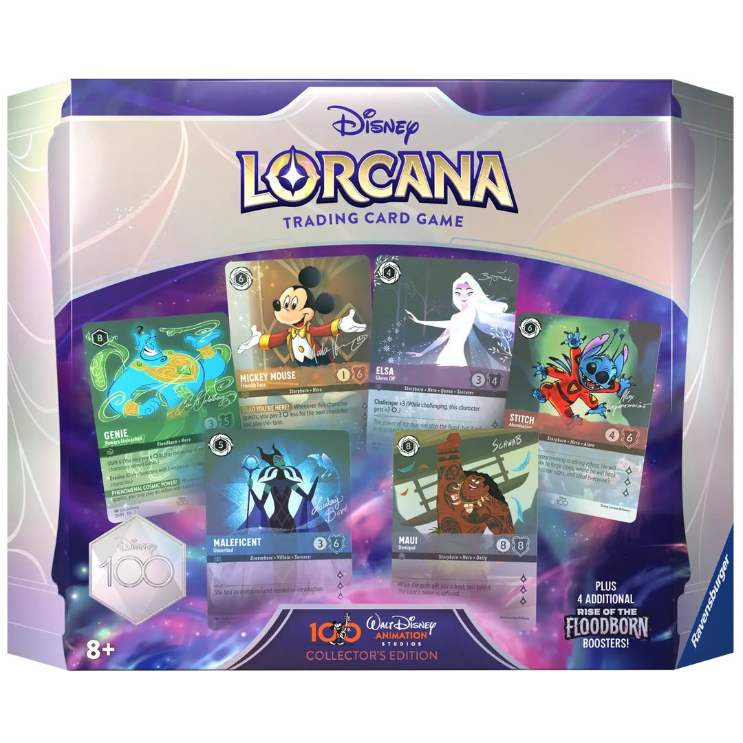 Disney Lorcana: Rise of the Floodborn - Disney100 Collectors Edition Gift Set (EN) - Ravensburger - Card Games