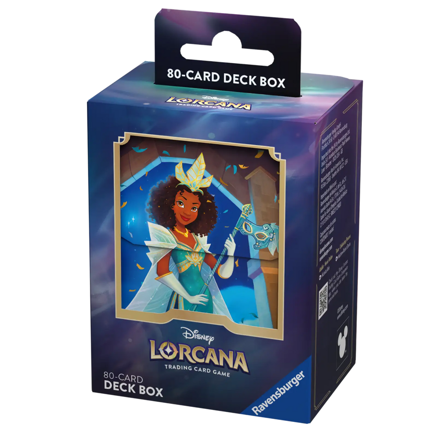 Disney Lorcana: Shimmering Skies - Deck Box - Tiana - Ravensburger - Accessories