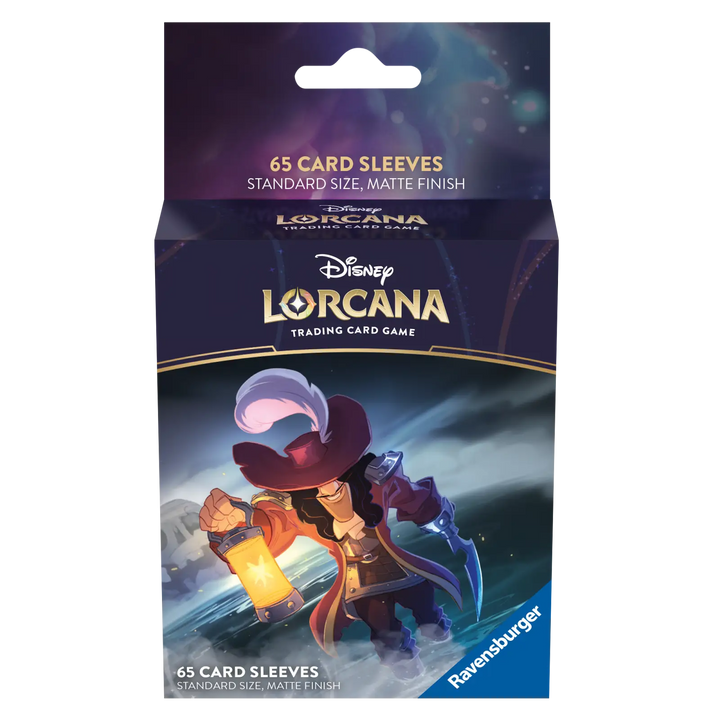 Disney Lorcana: Sleeves - Hook (65) - Ravensburger - Card Games