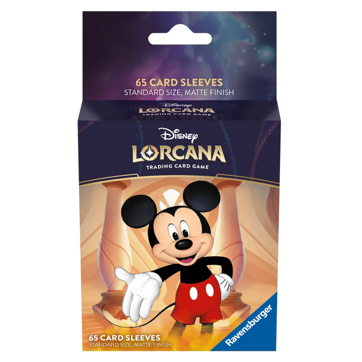 Disney Lorcana: Sleeves - Mickey (65) - Ravensburger - Card Games