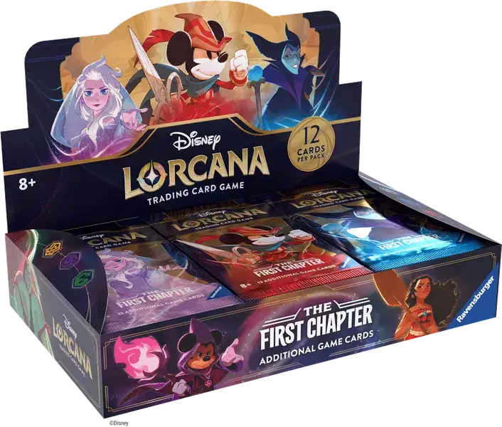 Disney Lorcana: The First Chapter - Booster Display (24 Booster) (EN) - Ravensburger - Card Games