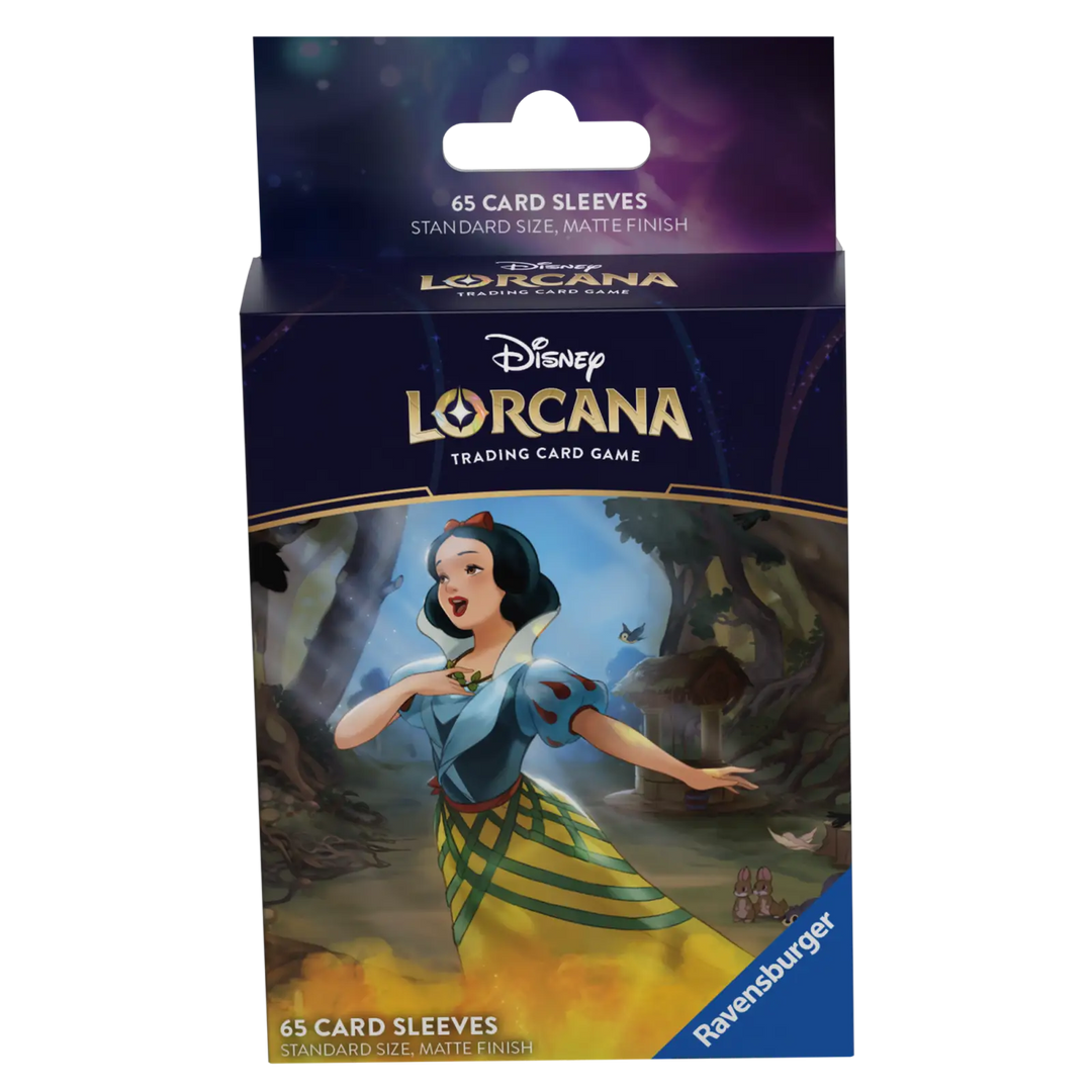 Disney Lorcana: Ursula’s Return - Card Sleeves - Snow White (65) - Ravensburger - Card Games