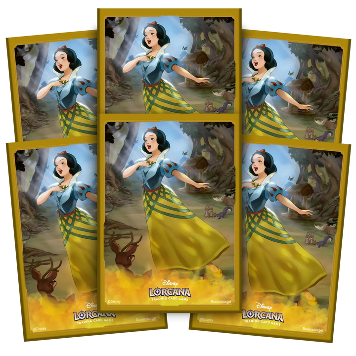 Disney Lorcana: Ursula’s Return - Card Sleeves - Snow White (65) - Ravensburger - Card Games