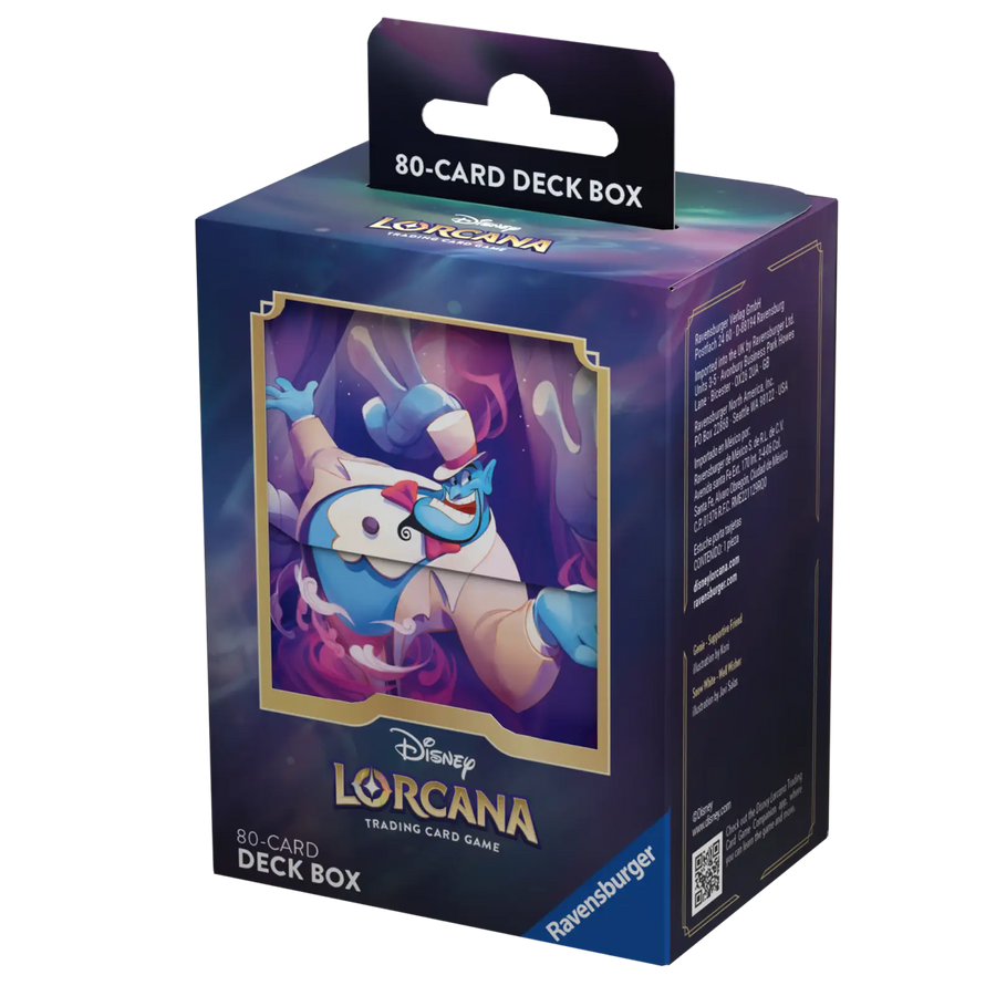 Disney Lorcana: Ursula’s Return - Deck Box - Genie - Ravensburger - Card Games