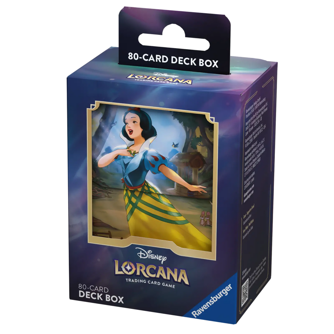 Disney Lorcana: Ursula’s Return - Deck Box - Snow White - Ravensburger - Card Games