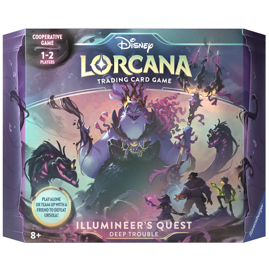 Disney Lorcana: Ursula’s Return - Illumineer’s Quest: Deep Trouble (EN) - Ravensburger - Card Games