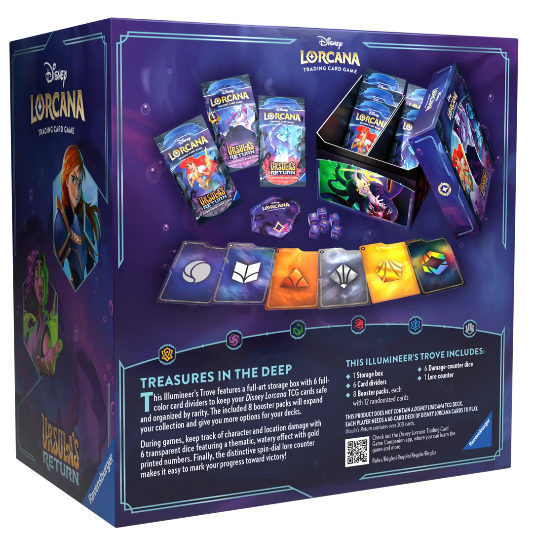 Disney Lorcana: Ursula’s Return - Illumineers Trove (EN) - Ravensburger - Card Games