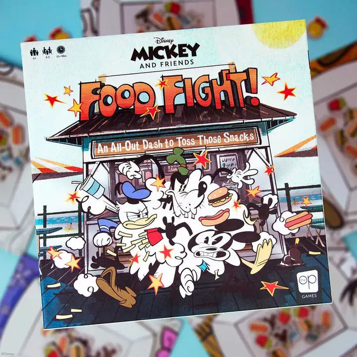 Disney Mickey and Friends: Food Fight (EN) - USAopoly - Board Games