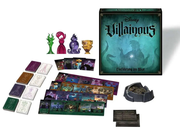 Disney Villainous: Einführung ins Böse - mit Lorcana Promo-Karte (DE) - Ravensburger - Board Games