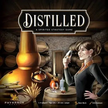 Distilled: A Spirited Strategy Game (EN) - Paverson Games - Board Games