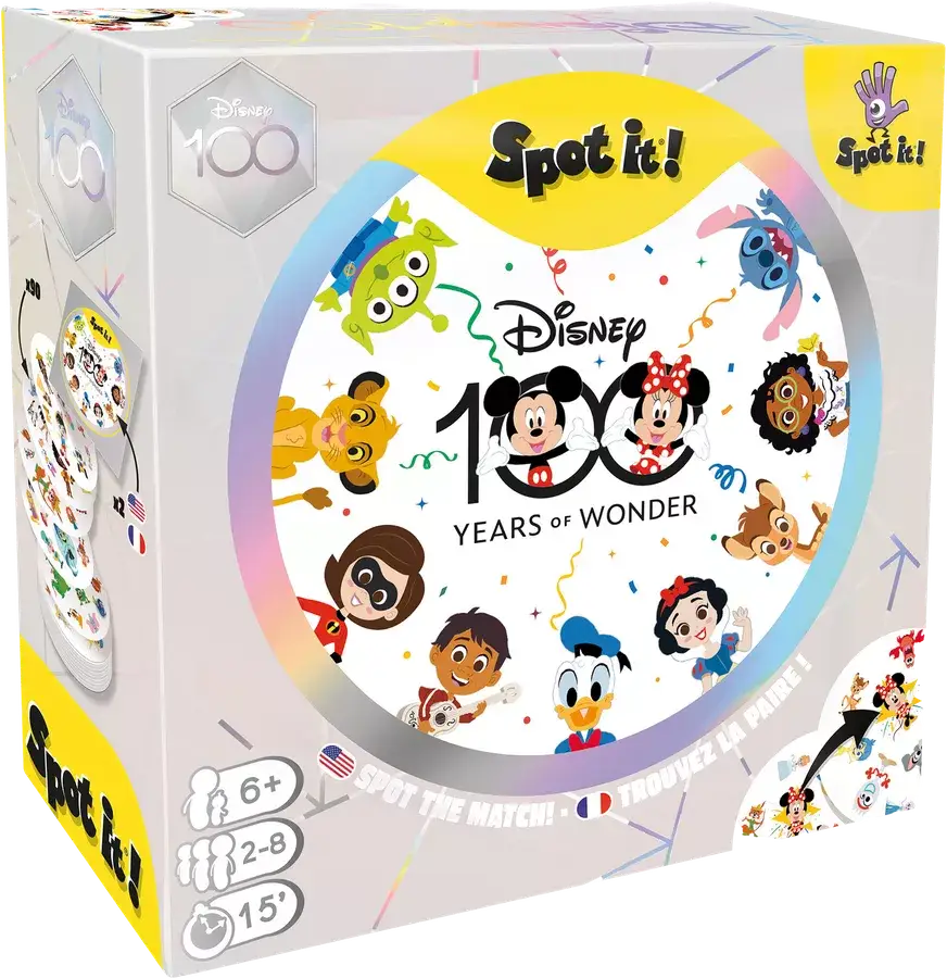 Dobble: Disney 100th Anniversary (EN) - Asmodee - Board Games