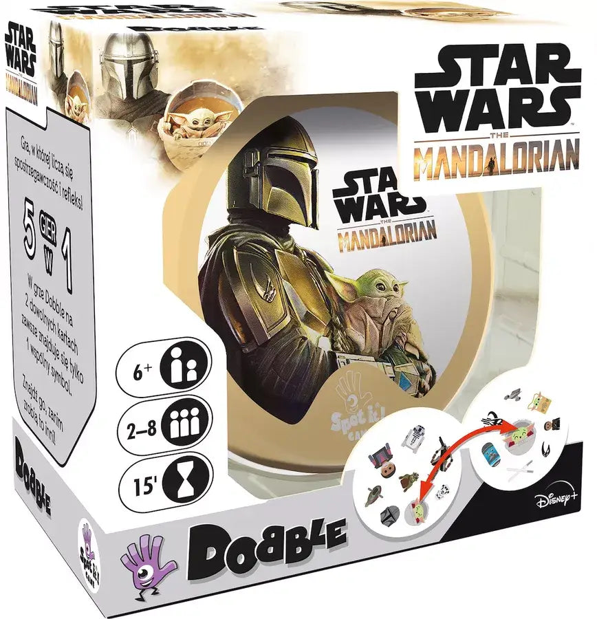 Dobble: Star Wars Mandalorian (EN) - Zygomatic - Board Games